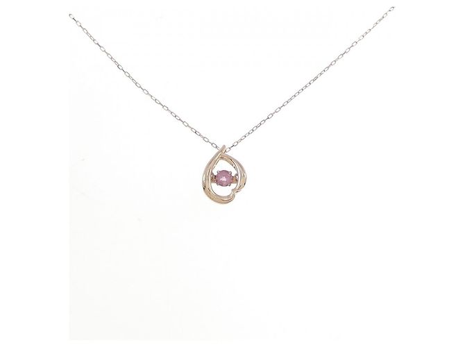 Autre Marque Collana in tourmalina e oro rosa K10