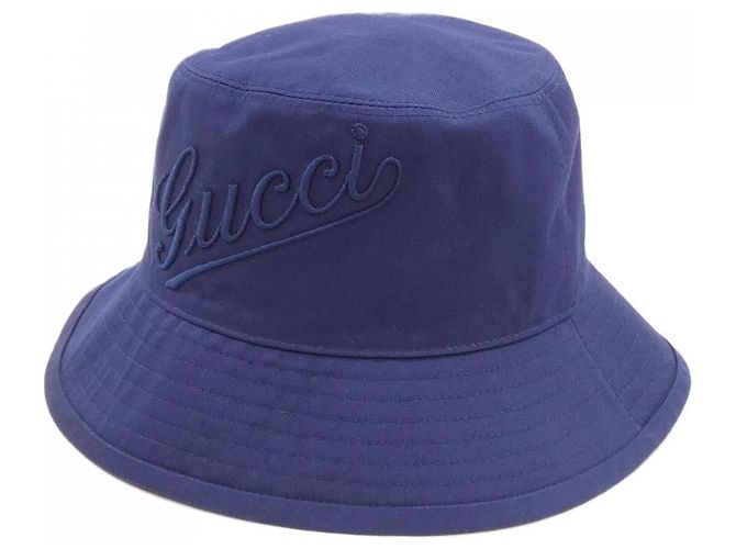 Cappello Gucci Blu Blu navy 