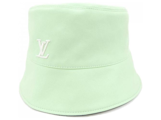 Louis Vuitton M7438L Hat Green Navy blue