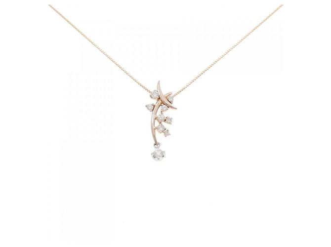 Autre Marque Collana in oro Au750 e diamanti D'oro