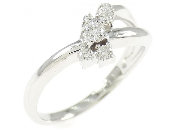 Autre Marque Vendome Au750 Weißgold Diamantring Silber