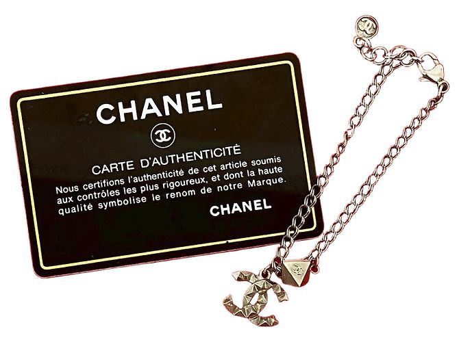 Bracciale Chanel Coco Mark Argento 