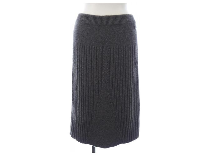 Timeless Chanel Kaschmirrock Braun
