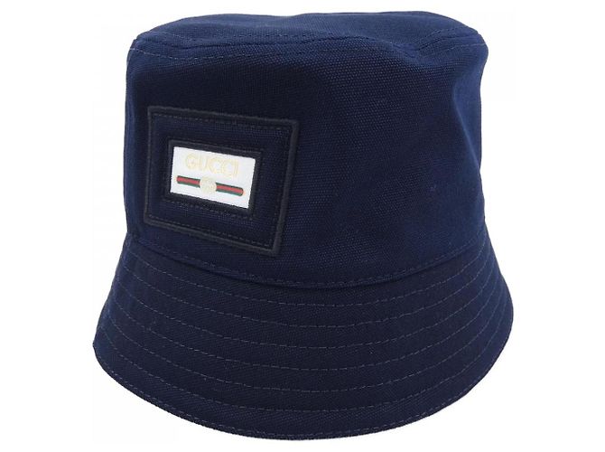 Gucci Hat Blue Navy blue