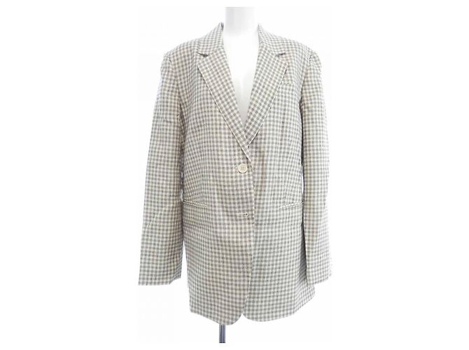 Theory Check Jacket Black