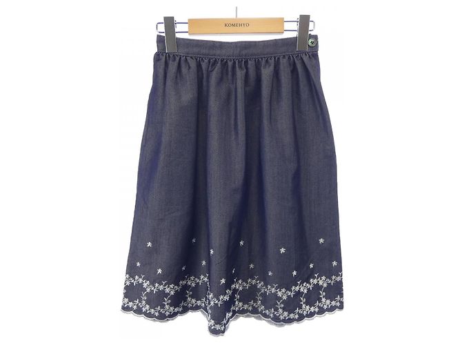 Autre Marque saia de tricô COMME des GARÇONS Cinza