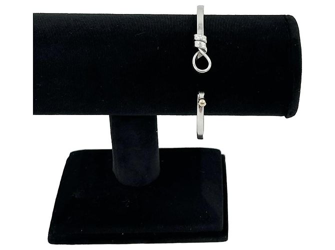 Tiffany & Co Bracciale rigido in argento con occhiello