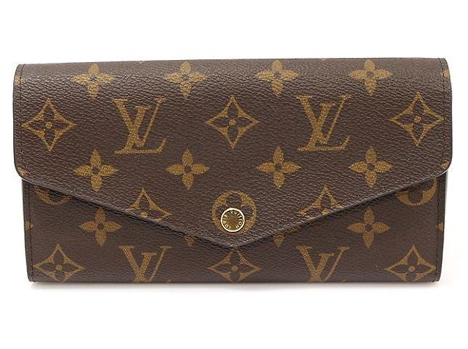 Louis Vuitton Monogram Canvas Coclico Envelope Sarah Wallet Long Wallet Multiple colors