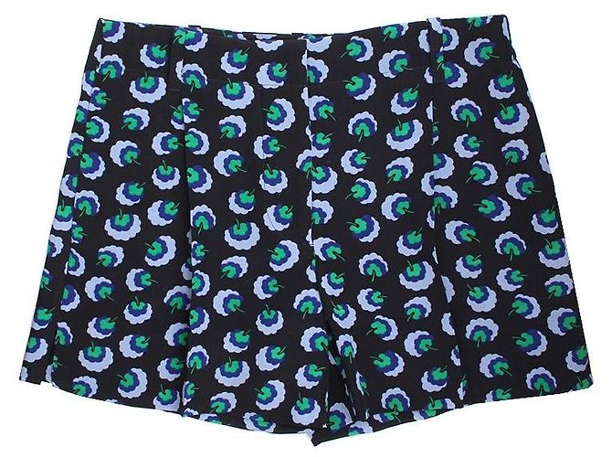 Stella Mc Cartney Short de seda Stella McCartney Multicolor