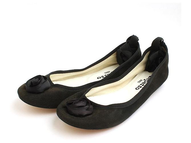 Repetto Chaussures plates à ruban noir