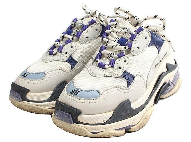 Balenciaga Kopfcore Sneakers Blau