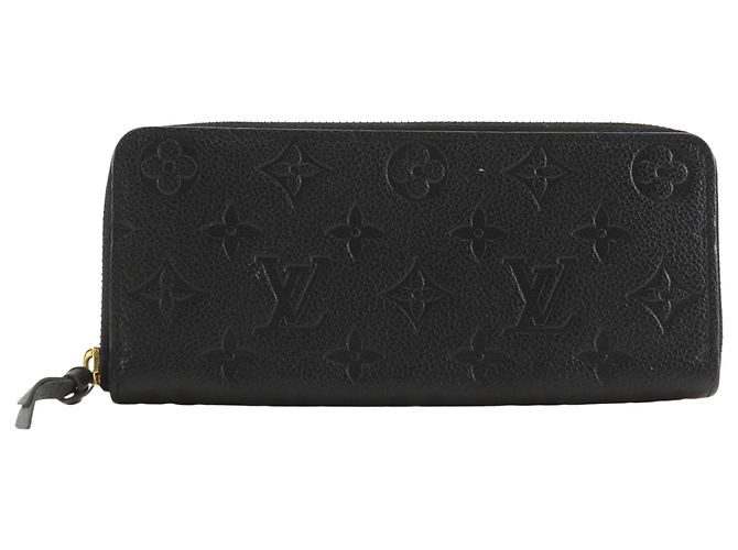 Louis Vuitton Portefeuille Clement Long Wallet Black