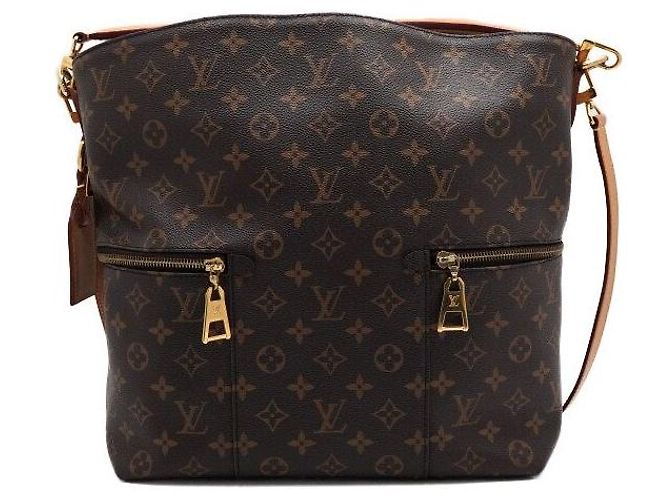 Louis Vuitton Bolsa de ombro e transversal Mélie em Monogram Canvas Multicor