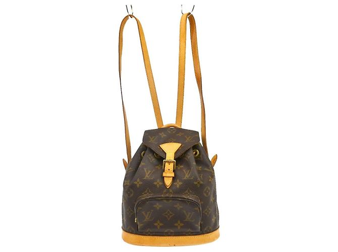 Louis Vuitton Vintage Montsouris Monogram Canvas PM