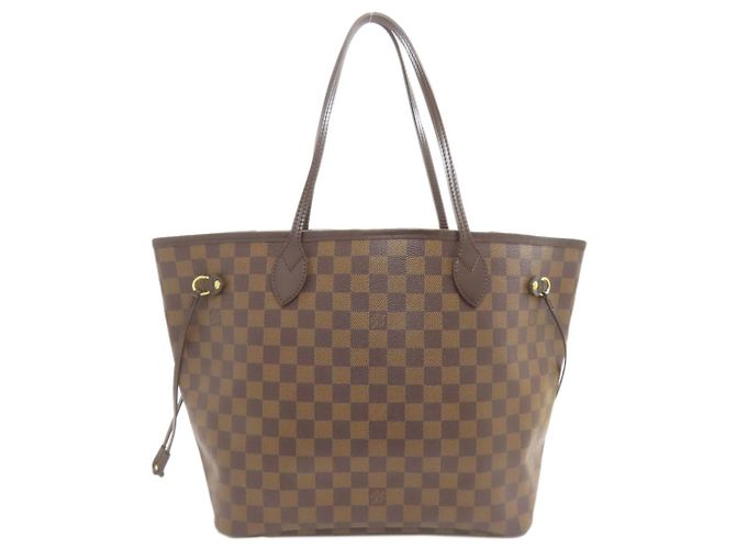Bolsa Tote Louis Vuitton Damier Canvas Neverfull MM Damier ebene
