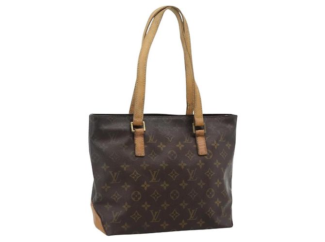 LOUIS VUITTON Monogram Cabas Piano Tote Bag M51148 LV Auth ka4718 Monogramm