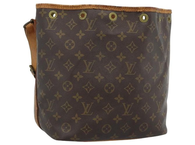 LOUIS VUITTON Borsa a Spalla Monogram Petit Noe M42226 LV Auth BA13450 Monogramma