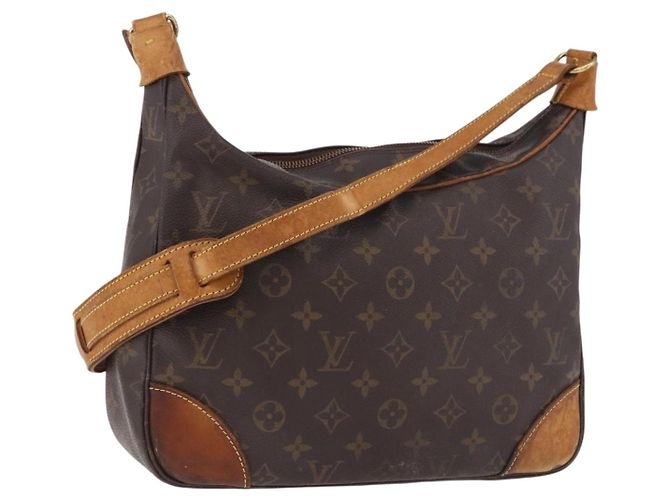 LOUIS VUITTON Bolsa de Ombro Monogram Boulogne M51265 LV Auth 184323