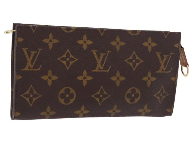 LOUIS VUITTON Monogram Bucket GM Accessory Pouch LV Auth BA13426