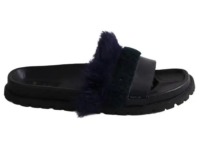 Sacai Sandali neri Nero