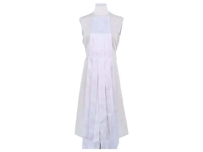 Sofie d'Hoore Vestido de algodón beige