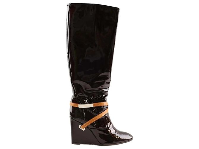 Louis Vuitton Botas marrones Castaño 