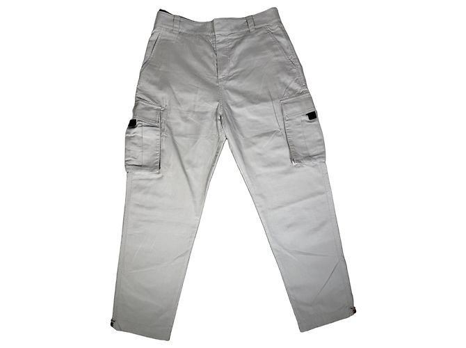Dior Homme Technische Cargohose Grau