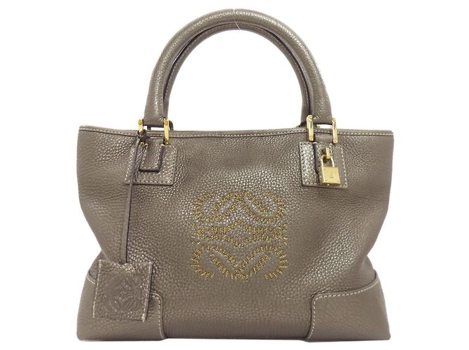 Borsa Loewe Anagram Bronzo