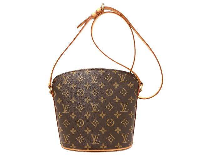 Louis Vuitton Druot Schultertasche Monogramm