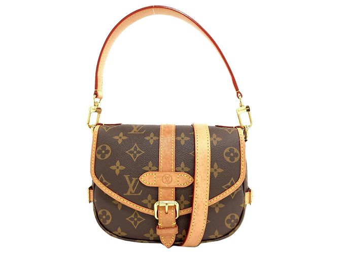 Sac cabas Louis Vuitton M46740 Saumur BB Monogramme