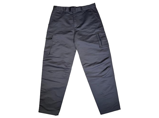Louis Vuitton Cargo Pants technical cotton anthracite grey size 42 excellent condition Dark grey