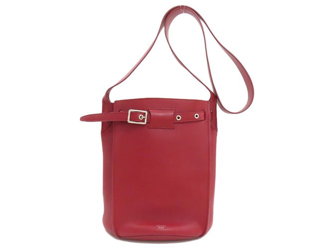 Céline Borsa a tracolla a secchiello Celine Big Bag Rosso
