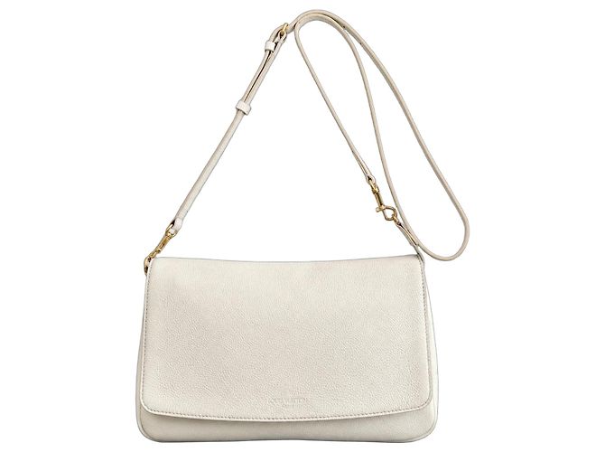 Bolsa de ombro em couro Louis Vuitton Croisière 2014 Branco