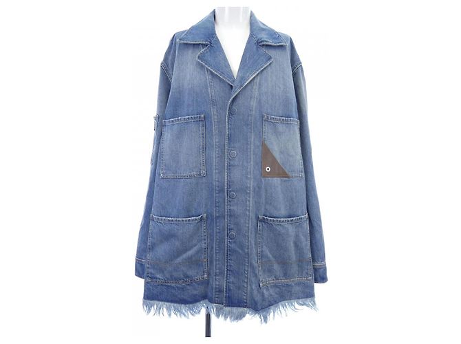 Fendi Denim Jacket Blue