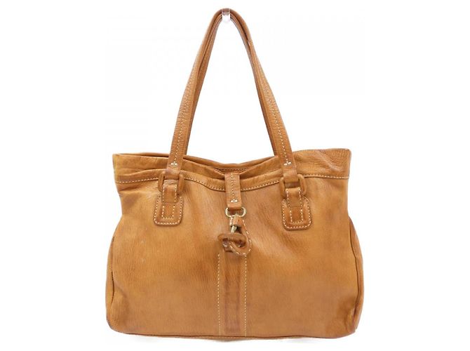 Autre Marque Borsa Genten Marrone 
