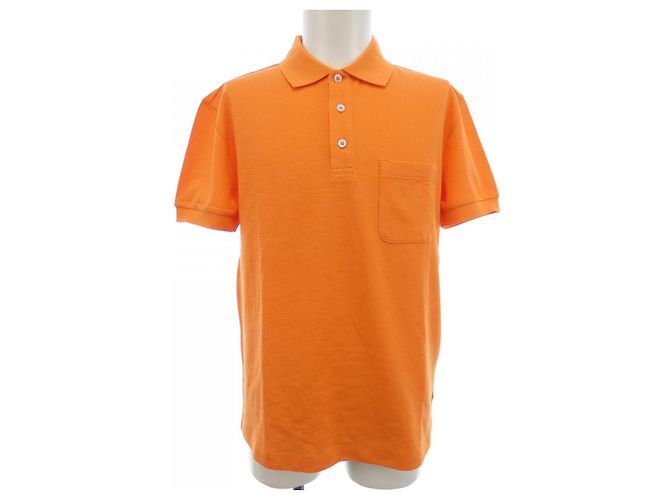 Polo de algodón Louis Vuitton Naranja