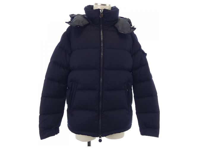 Moncler MONTGENEVRE Down Jacket Blue Navy blue