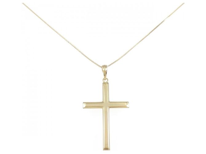 Autre Marque Collana Croce Au750 D'oro