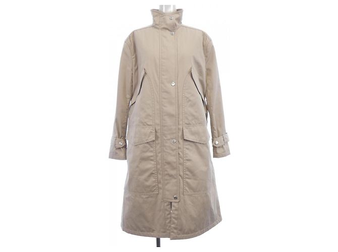 Hermès Hermes Wool Coat Beige