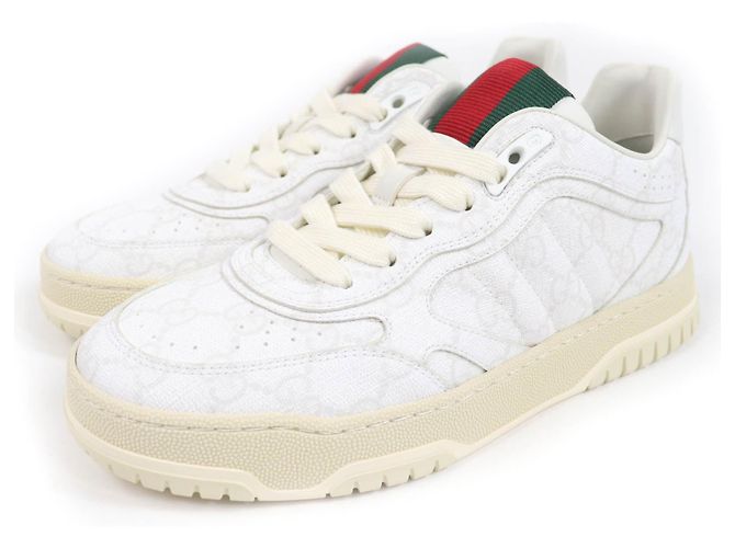 Gucci GG Supreme Low Cut Sneaker Weiß