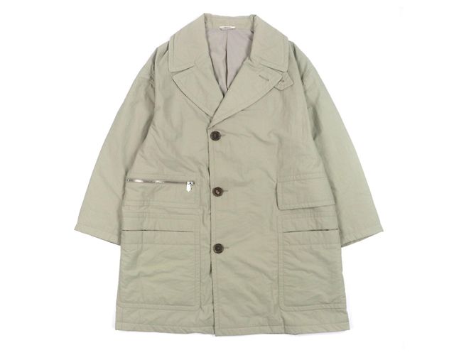 Hermès Hermes Mod abrigo Abrigo de Nylon Verde Caqui