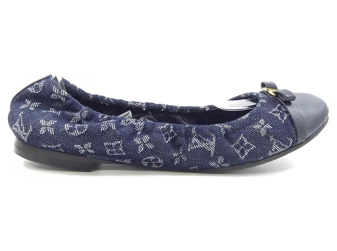 Scarpe basse Louis Vuitton Blu Blu navy