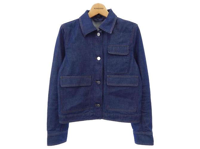 Theory Denim Jacket Blue Navy blue