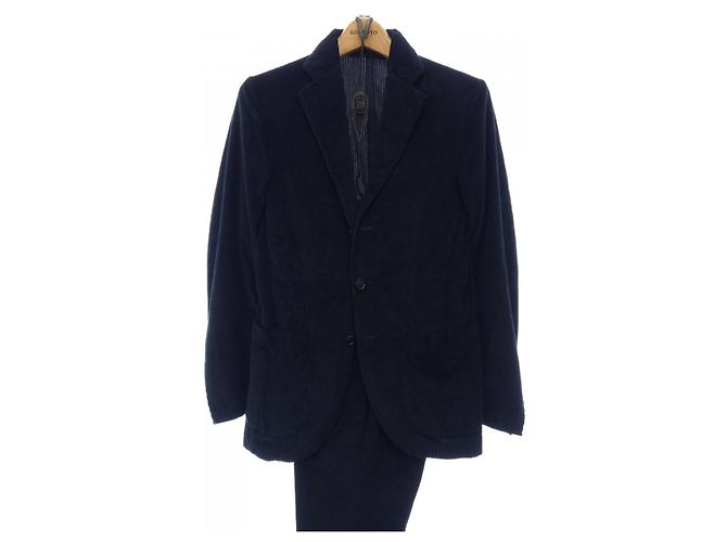 Autre Marque Completo in misto cashmere De Petrillo Blu Blu navy