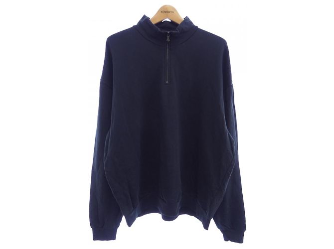 Autre Marque Top in cotone AURALEE Nero