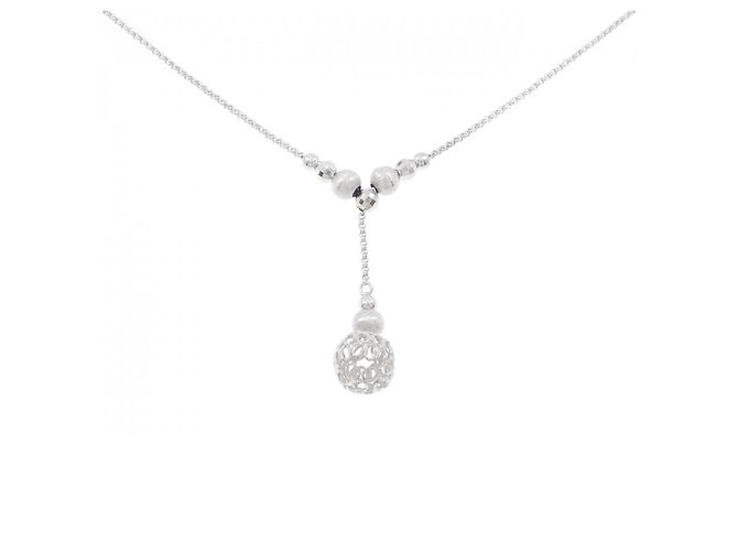 Autre Marque Collar de platino PT850 Plata