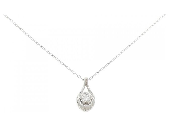 Autre Marque Collar de Diamantes Pt900/Pt850 Plata