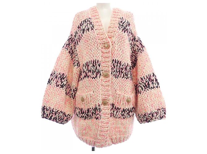 Timeless Cardigan Chanel Nero Rosa Bianco