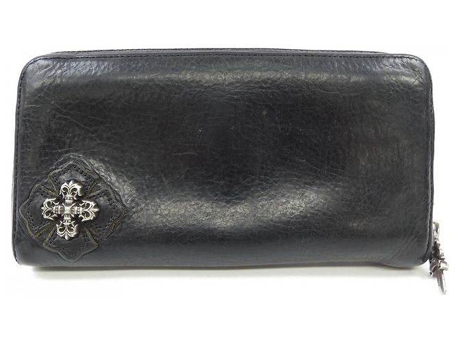 Autre Marque Chrome Hearts Wallet Black