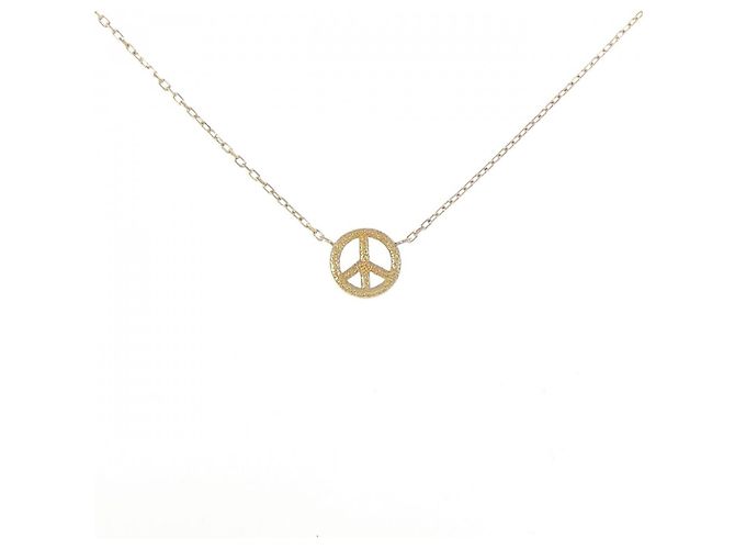 Autre Marque Au750 Necklace Golden